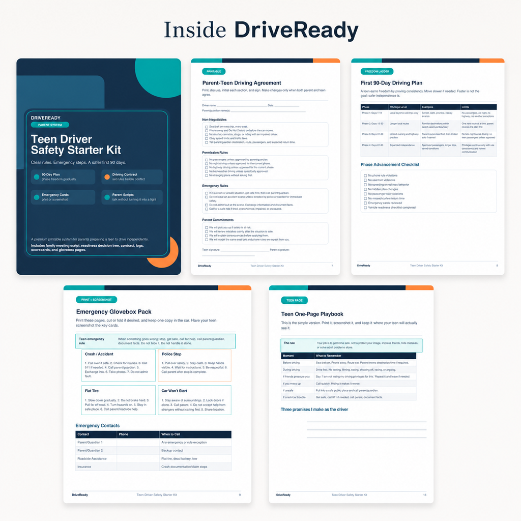 DriveReady: The Complete Teen Driver Safety System